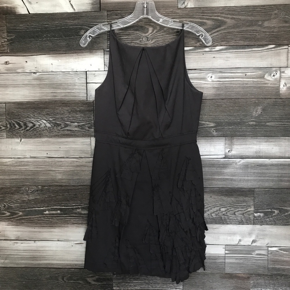 Gray cocktail dress